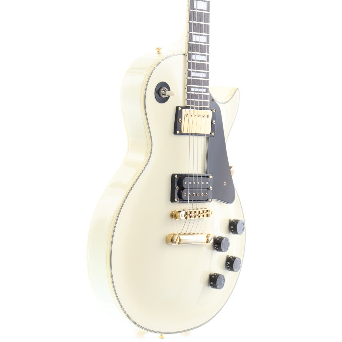 中古】Orville by Gibson / LPC / Les Paul Custom Alpen White