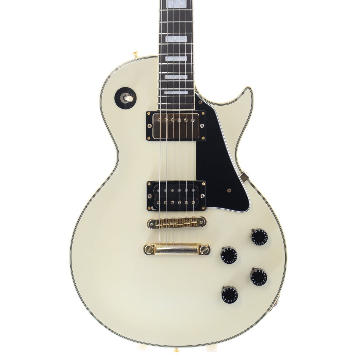 中古】Orville by Gibson / LPC / Les Paul Custom Alpen White