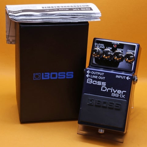 BOSS / BB-1X Bass D 新品未使用　保証付 中古】BOSS / BB-1X Bass Driver 【福岡店】 | オーバードライブ