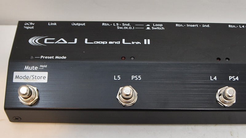 【動作確認済】CAJ スイッチャー Loop and Link Ⅱ 中古】CAJ / LOOP AND LINK II 【心斎橋店】【値下げ】 | スイッチング