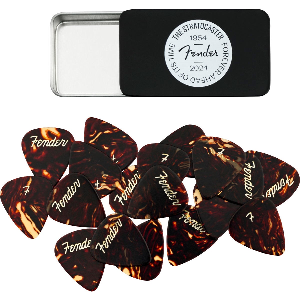 Fender / 70th Anniversary Pick Tin Medium 12pcs フェンダー ピック