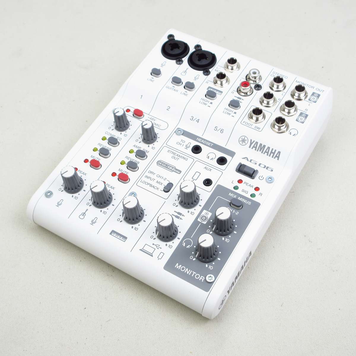 中古】YAMAHA / AG06MK2 W ライブストリーミングミキサー 【横浜店