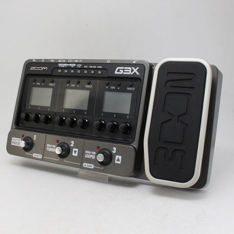 ZOOM G3X ギターエフェクター　中古 中古】 ZOOM / G3X 【御茶ノ水本店】 | フロアタイプ | イシバシ楽器