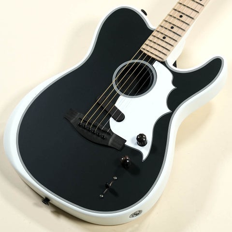 Fender / LTD Jack White Triplesonic Acoustasonic Telecaster Satin Arctic White with Black Top【渋谷店】