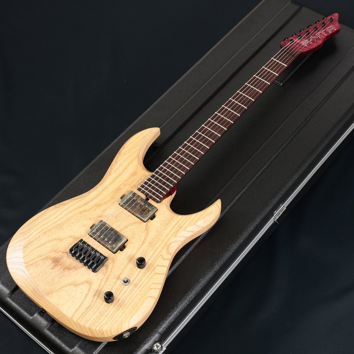 中古】SAITO GUITARS / S-Bevel6 Extraordinary 1p-Ash/Stain Red