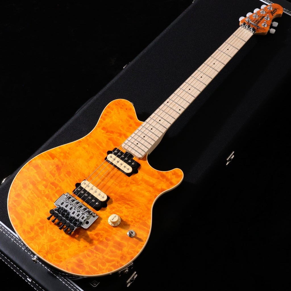 musicman axis （USA）gold w/trem Dチューナー Music Man / 30th Anniversary AXIS Trans Gold【3.15kg】【S/N H09676