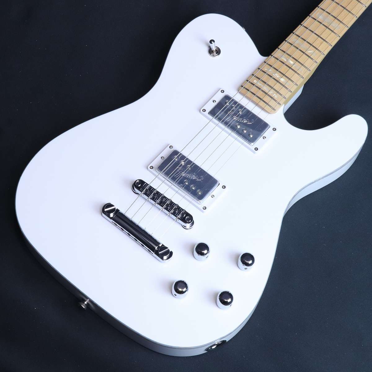 最終価格 ジョナサンアドラー キャニスターライトパープル × ホワイト Fender / Haruna Telecaster Boost Maple Fingerboard Arctic White