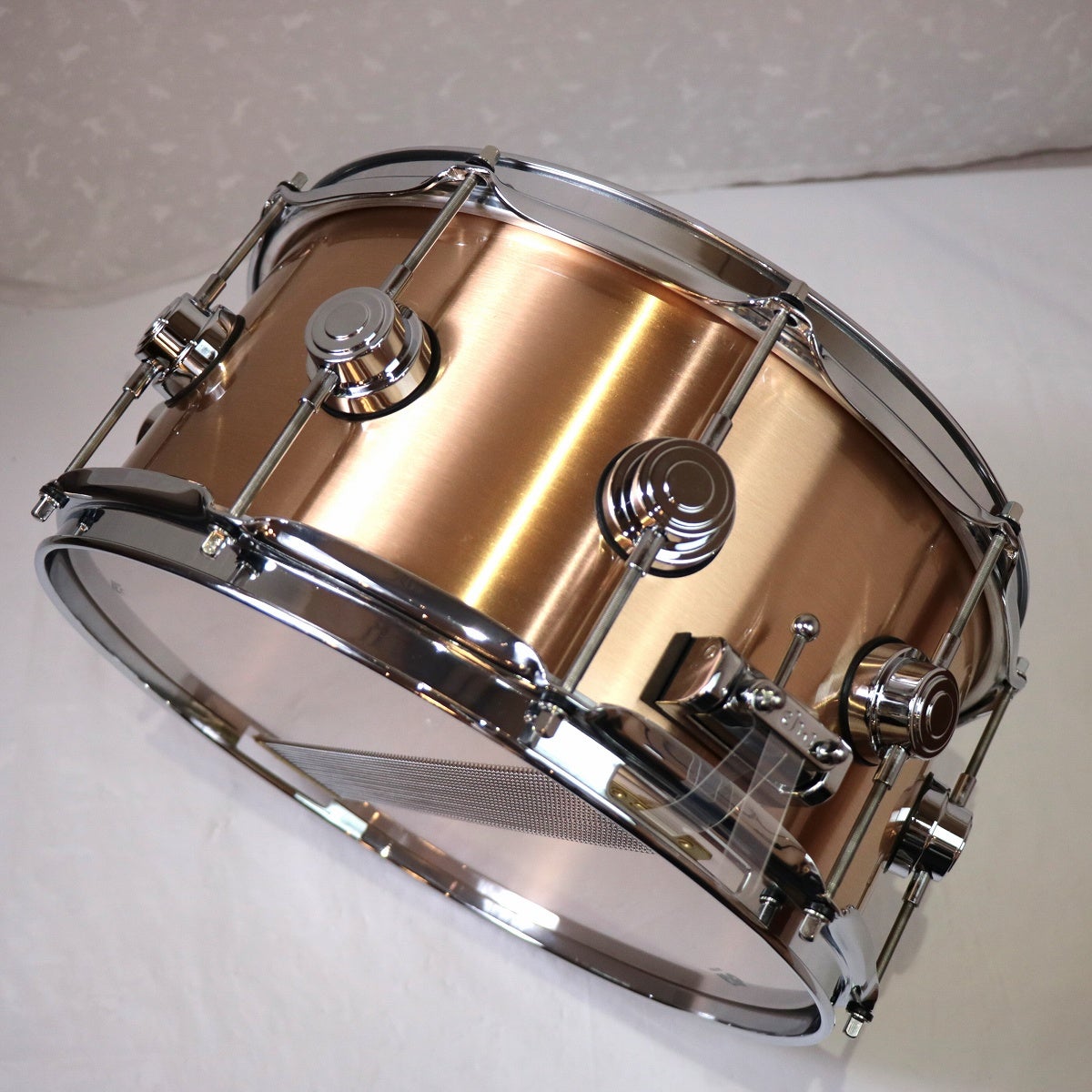 DW / BRUSHED BRONZE SNARE, CR HW 14×6.5 スネアドラム 【S/N 1427352