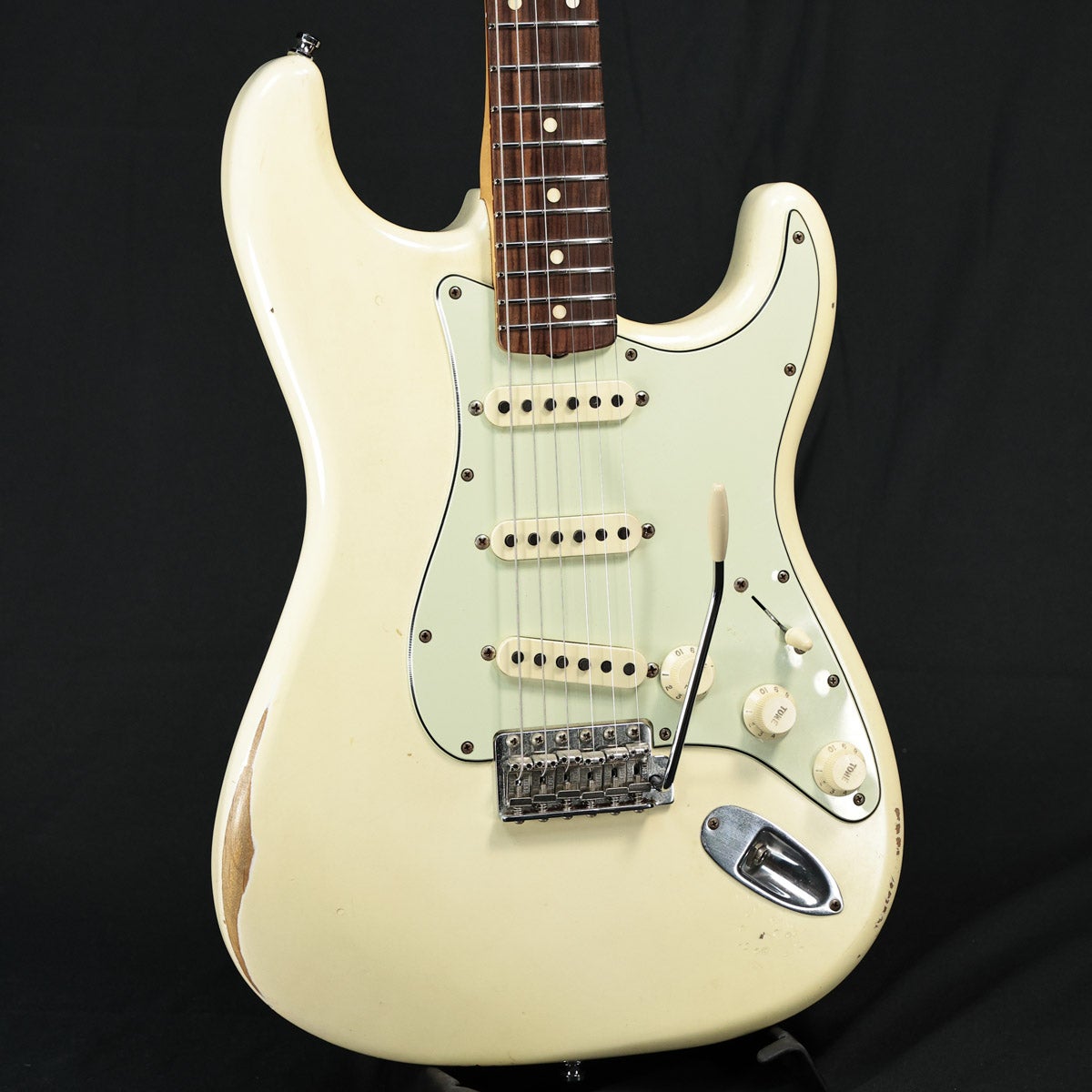中古】Fender Mexico / Road Worn 60s Stratocaster Olympic White