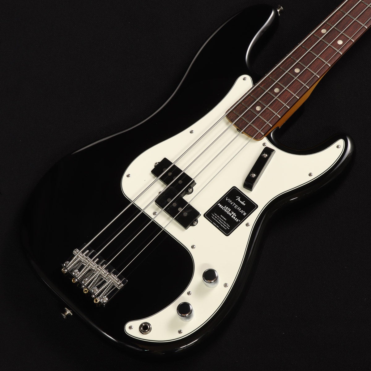 Fender / Vintera III Late '60s Precision Bass Black ≪S/N