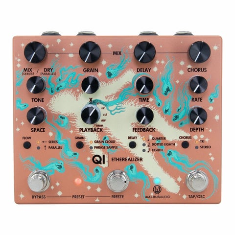 Walrus Audio / Qi Etherealizer WAL-QIET TC ウォルラスオーディオ コーラス ディレイ リバーブ
