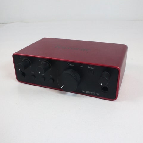 【中古】FOCUSRITE / SCARLETT SOLO Gen4 【渋谷店】