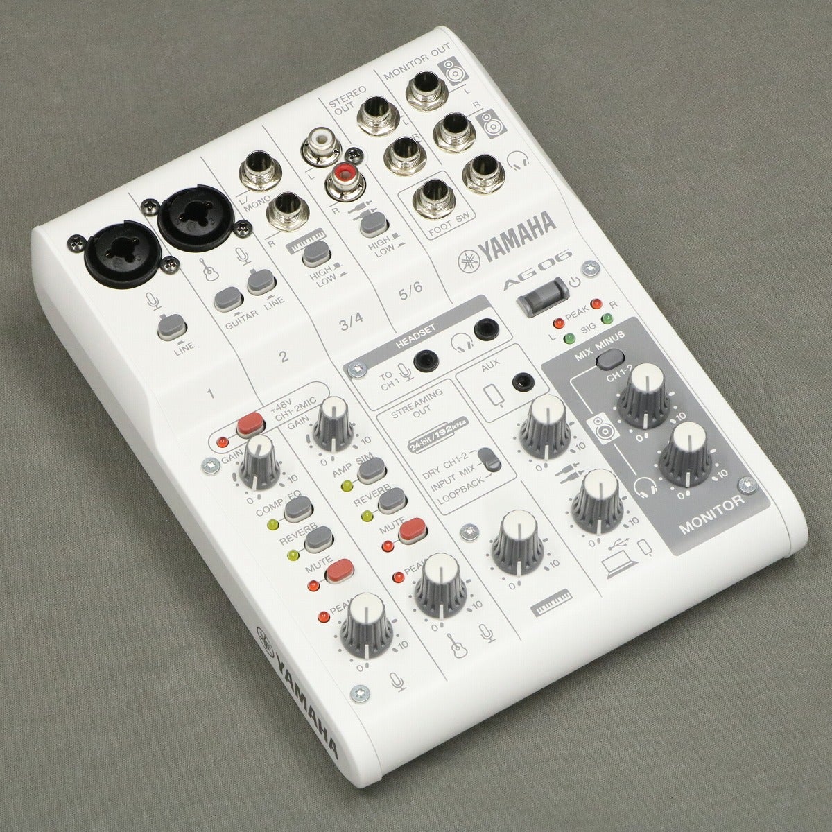 中古】 YAMAHA / AG06MK2 White Live Streaming Mixer 【御茶ノ水本店