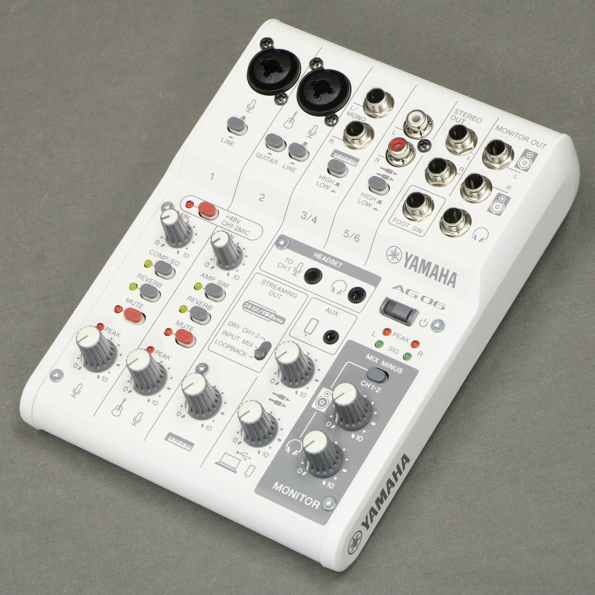 中古】 YAMAHA / AG06MK2 White Live Streaming Mixer 【御茶ノ水本店