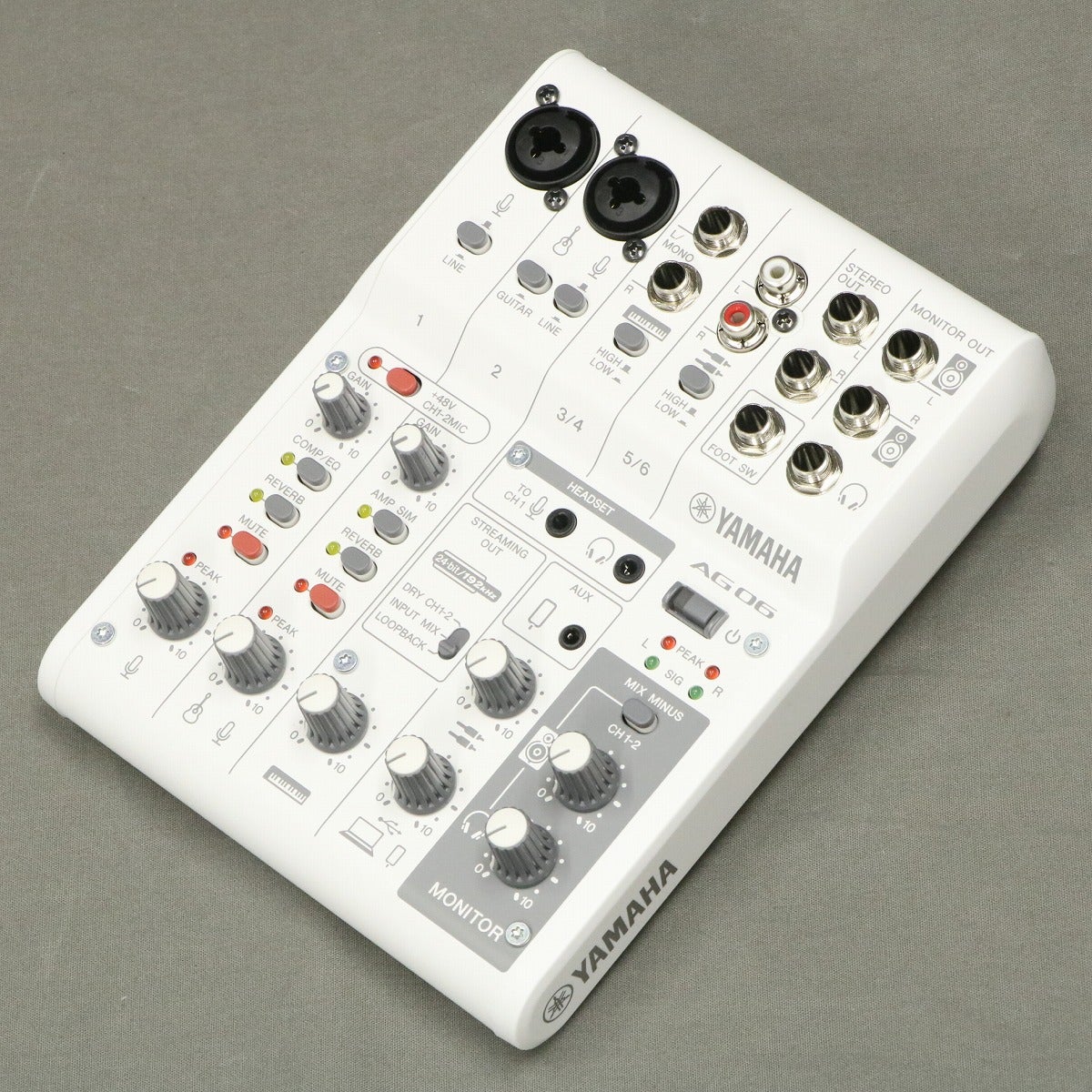 中古】 YAMAHA / AG06MK2 White Live Streaming Mixer 【御茶ノ水本店