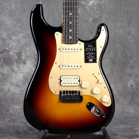 Fender / American Ultra II Stratocaster HSS Ebony Fingerboard Ultraburst フェンダー【3.57kg】[S/N US25004444]