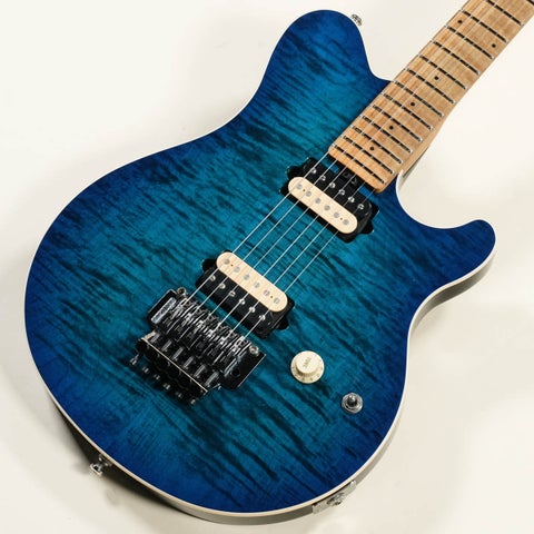【中古】Music man / Axis Balboa Blue Burst Flame Maple Top / Matching Headstock / Maple Fingerboard 2016 Balboa Blue Burst 【渋谷店】