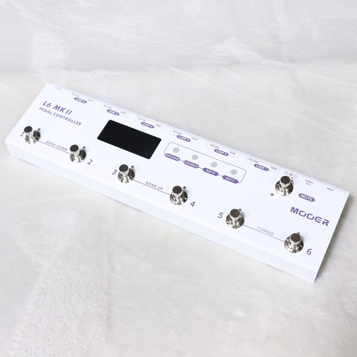 MOOER L6 MKII ペダルコントローラー　スイッチャー　中古品 中古】MOOER / Pedal Controller L6 MkII 【梅田店】 | スイッチング