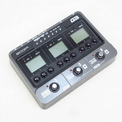 中古】ZOOM / G3 Gutiar Effects & Amp Simulator マルチエフェクター