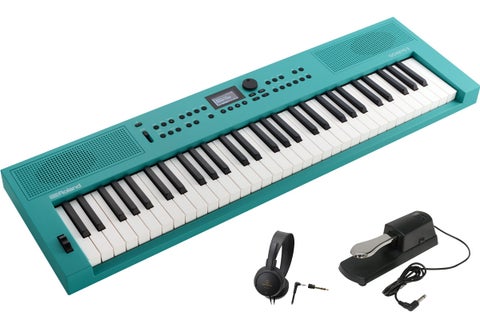 Roland ローランド / GOKEYS3-TQ [ペダル＆ヘッドホンセット！] (GO:KEYS 3) ターコイズ Digital Keyboard