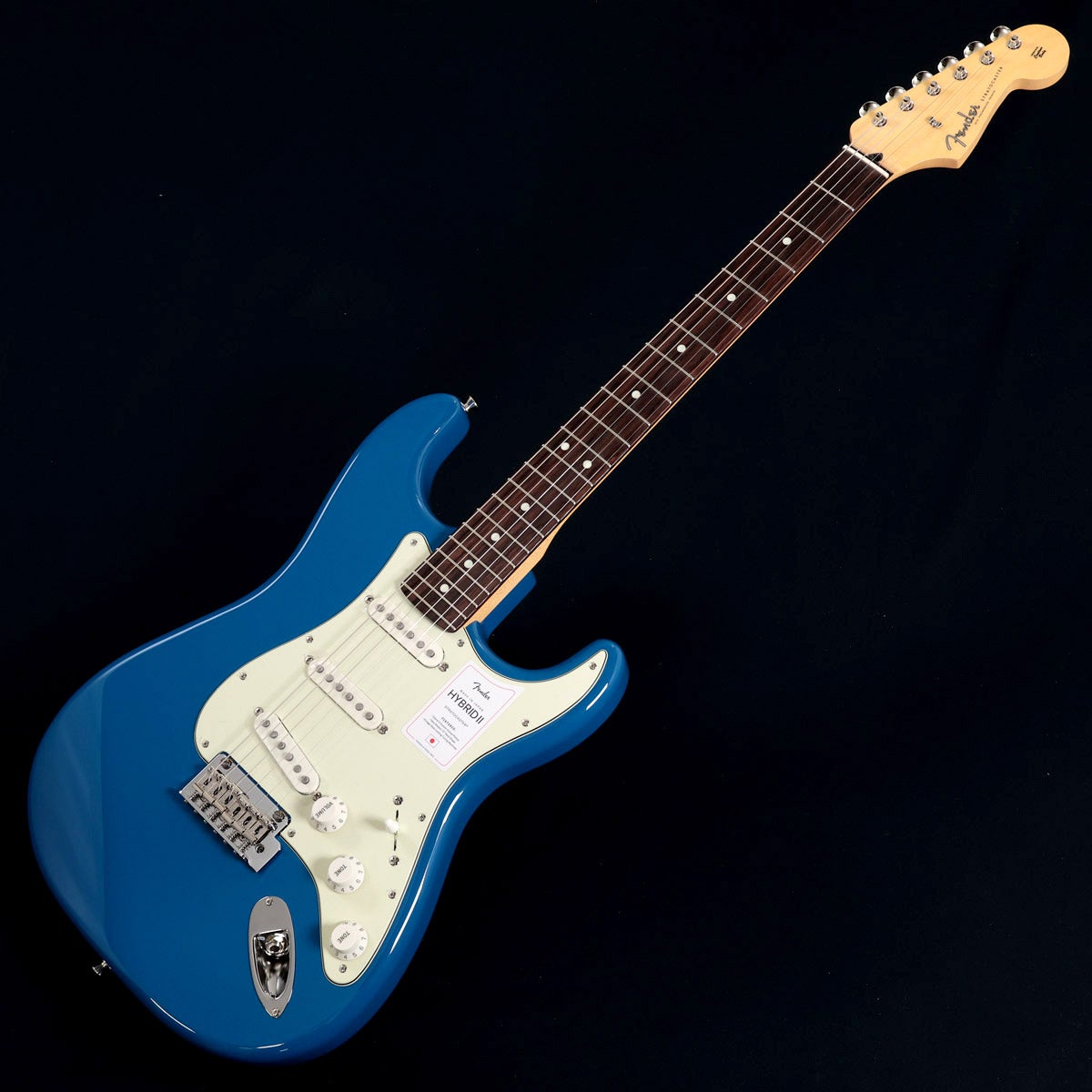Fender Hybrid II Stratocaster製品保証書付き Fender / Made in Japan Hybrid II Stratocaster Rosewood Forest Blue