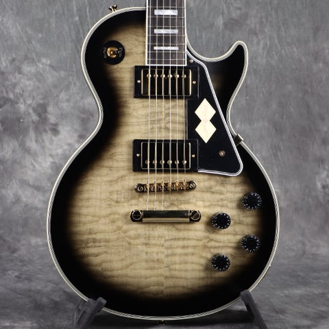 Epiphone / Inspired by Gibson Custom Les Paul Custom Quilt Cobra Burst エピフォン【未展示品】[5.07kg][S/N 25091525090]