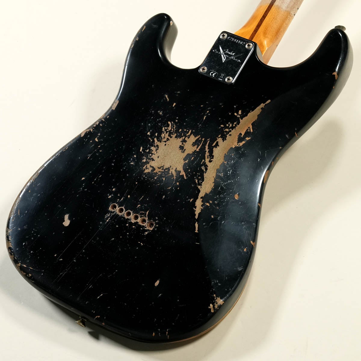 Fender Custom Shop / Time Machine 1956 Stratocaster Hard Tail Heavy Relic Black 사진 2