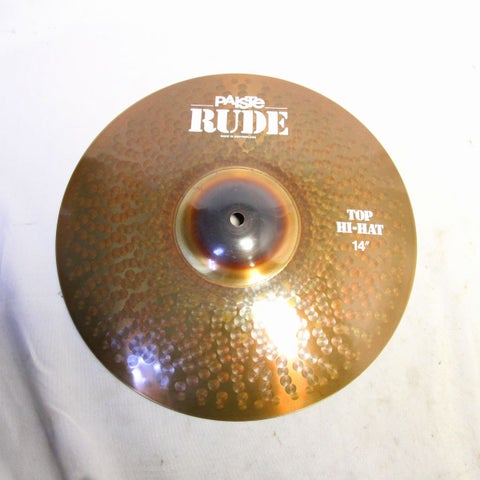 中古】PAISTE / Rude 14” Hi-Hats Topのみ 872g ハイハット トップのみ
