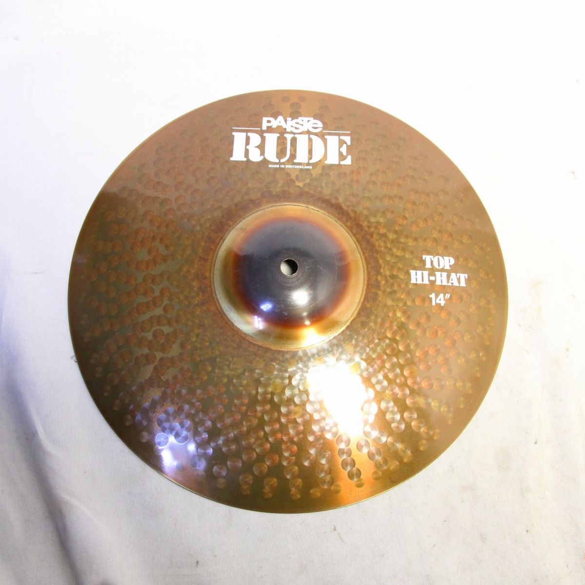 中古】PAISTE / Rude 14” Hi-Hats Topのみ 872g ハイハット トップのみ