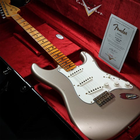 Fender Custom Shop / Time Machine 1969 Stratocaster Journeyman Relic Faded Shoreline Gold 【重量：3.54kg】【福岡店】【アウトレット特価】