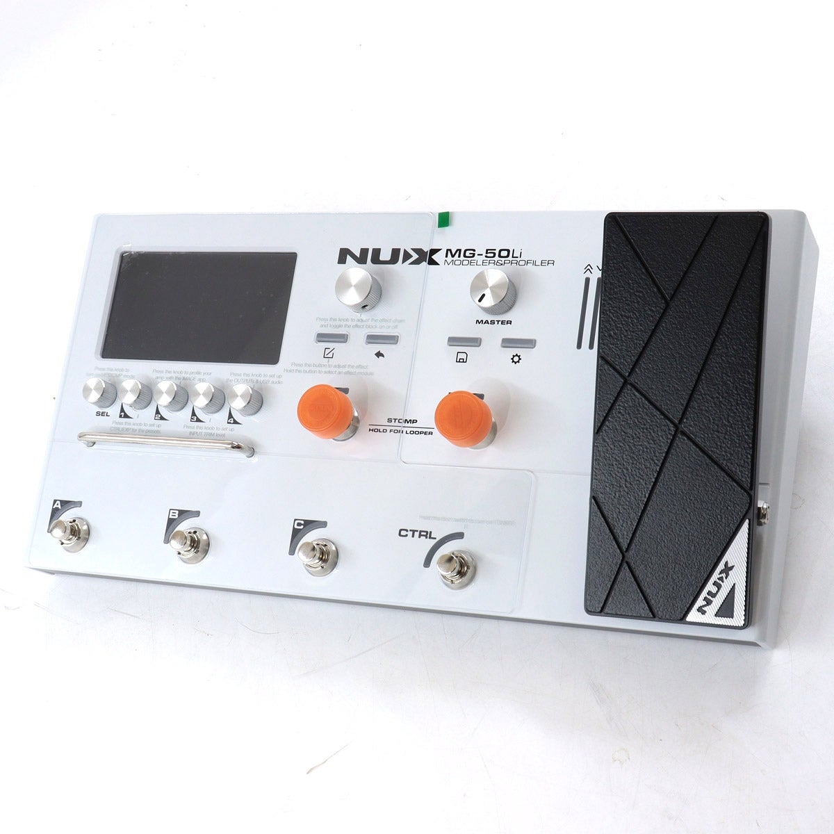 【送料込】NUX MG-50Li モデラー＆プロファイラー 本体　超美品 中古】NU-X / MG-50Li Modeler & Profiler Cloud White 【池袋店