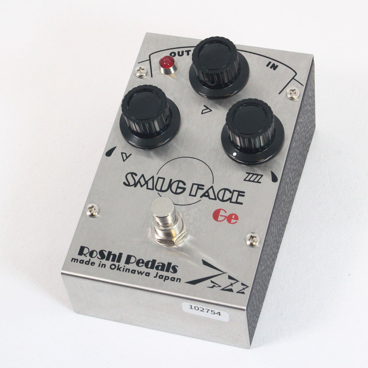 RoShi Pedals Smug Face Ge ギターエフェクター 中古】ROSHI PEDALS / SMUG FACE Ge 【渋谷店】 | ファズ | イシバシ楽器