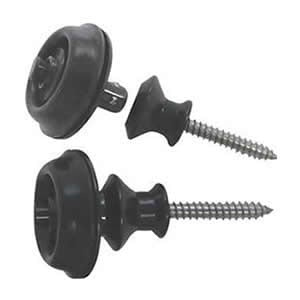 Jim Dunlop / Straplok Dual Design SLS1033 Black ストラップロック 2個セット 【福岡店】