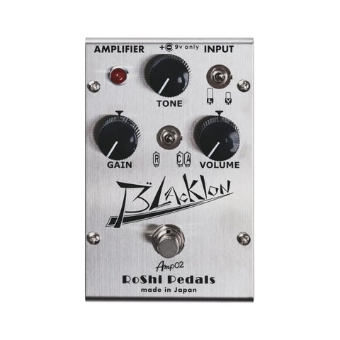 Roshi Pedals Blacklon オーバードライブ エフェクター RoShi Pedals / Blacklon ロシペダルズ オーバードライブ 日本製 Made