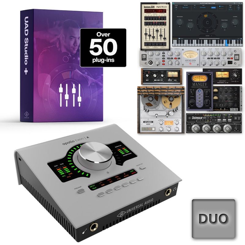 Universal Audio ユニバーサルオーディオ / Apollo Twin X DUO | Gen 2 Studio+ Edition UADプロセッシングオー ディオインターフェイス 【御茶ノ水本店】