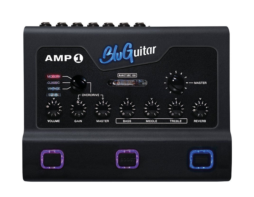 新製品】 BluGuitar / AMP1 Iridium Edition ギターアンプ ペダル型