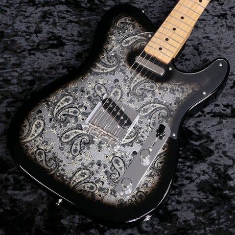 Fender / Made in Japan Limited Telecaster Maple Black Paisley