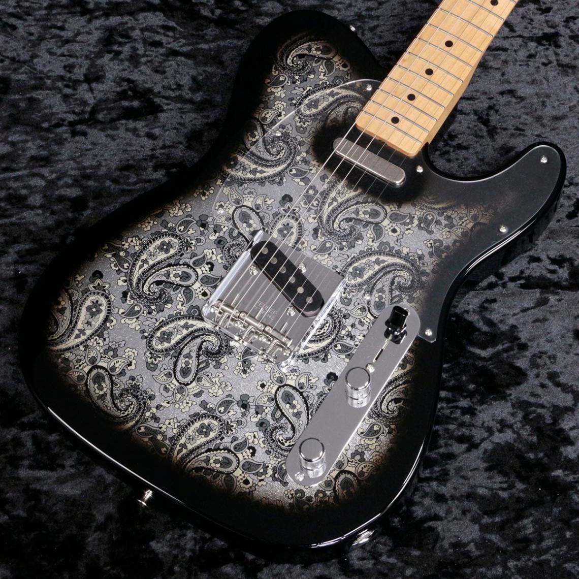 Fender / Made in Japan Limited Telecaster Maple Black Paisley