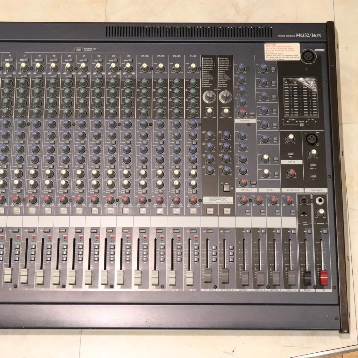 中古】YAMAHA / MG32/14FX 【訳アリ】 【梅田店】 | アナログミキサー