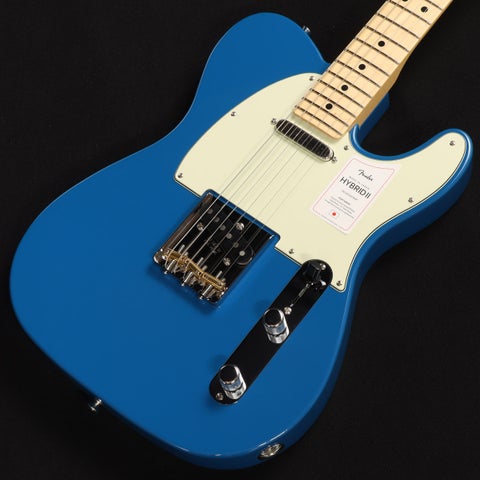 Fender / MIJ Hybrid II Telecaster Maple Fingerboard Forest Blue