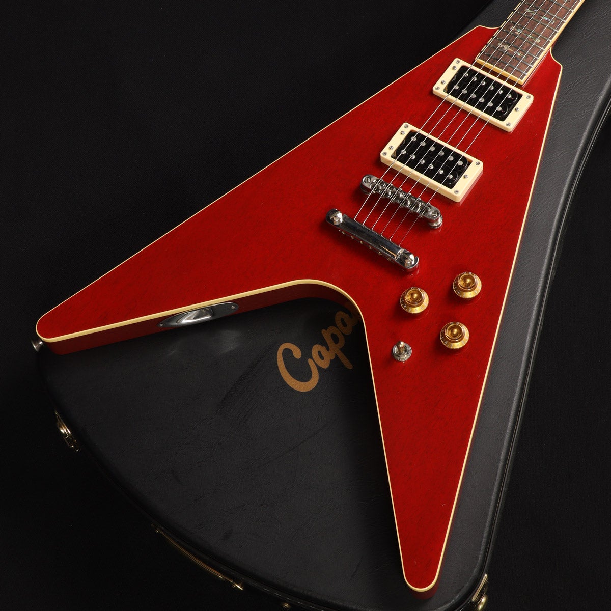 「売約済！！(ワタソン様)」レッド エレキギター ファンクション 中古】Caparison / FKV Premium FK Red 【心斎橋店】 | 変形ギター