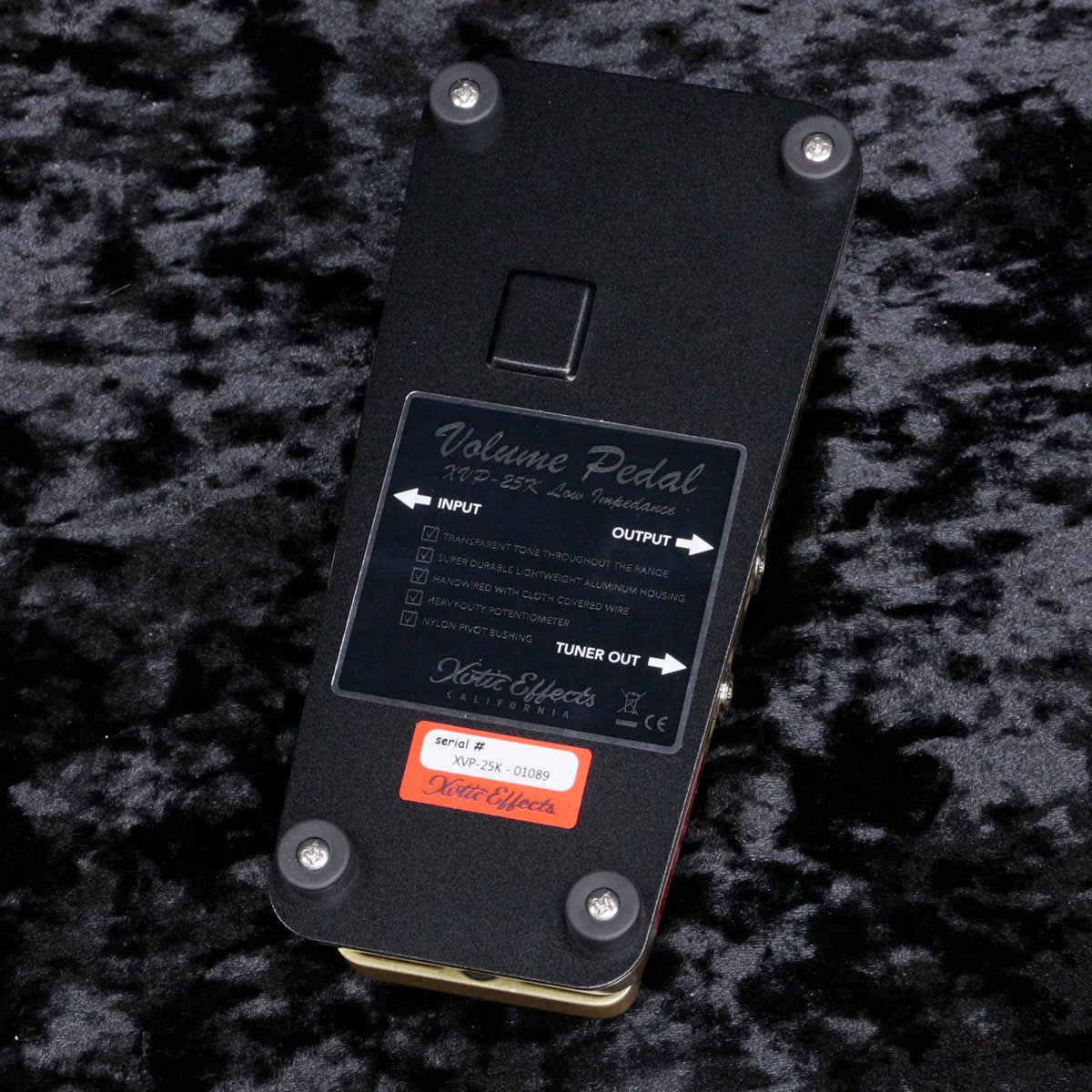 中古】XOTIC / XVP-25K Volume Pedal Low Impedance Volume Pedal