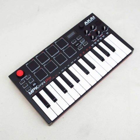 AKAI MPK mini play MIDIコントローラー　動作確認済 中古】AKAI / MPK mini play 音源内蔵MIDIキーボード・コントローラー