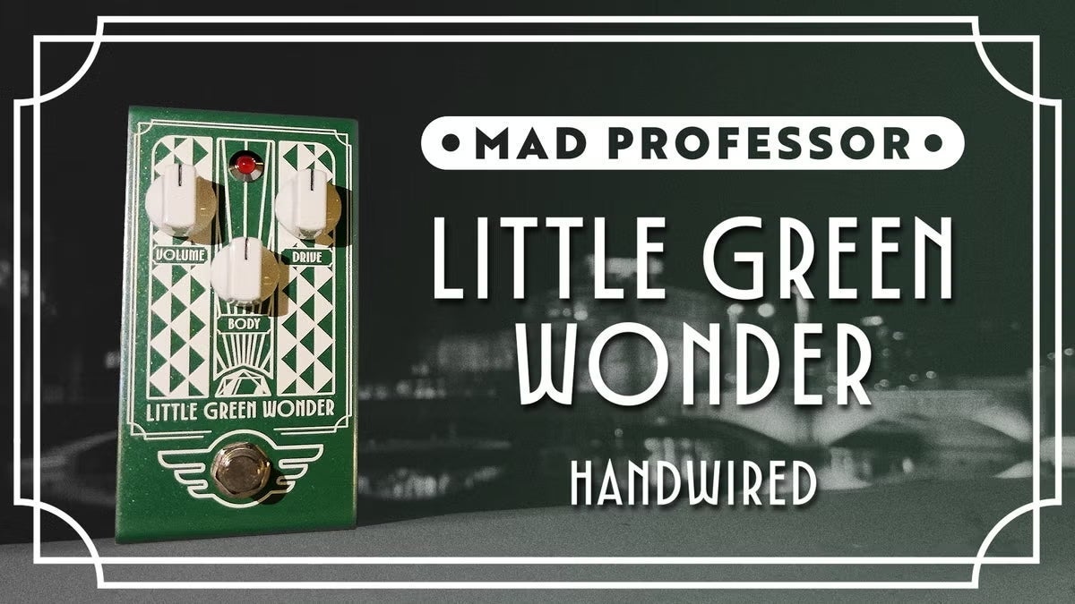 新製品】 Mad Professor / Little Green Wonder HW Hand Wired