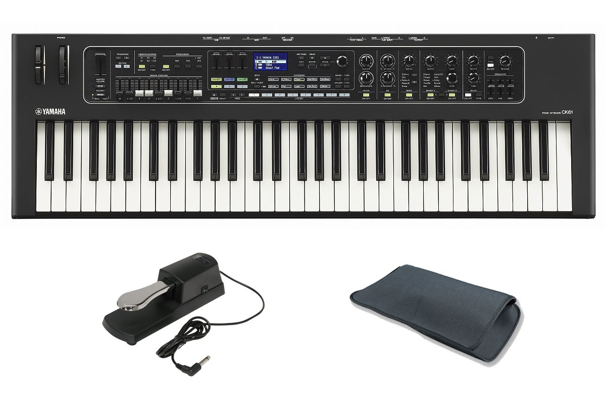 YAMAHA ヤマハ / CK61 [ダンパー・ペダル セット！] 61鍵ステージ