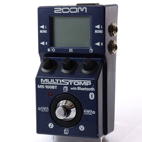 中古】ZOOM / MS-100BT / MultiStomp Guitar Pedal with Bluetooth