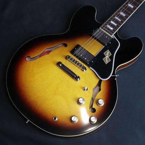 《特典付き》Epiphone / Inspired by Gibson Custom 1962 ES-335 Reissue Vintage Burst 【横浜店】【S/N:26031510879】【3.72kg】