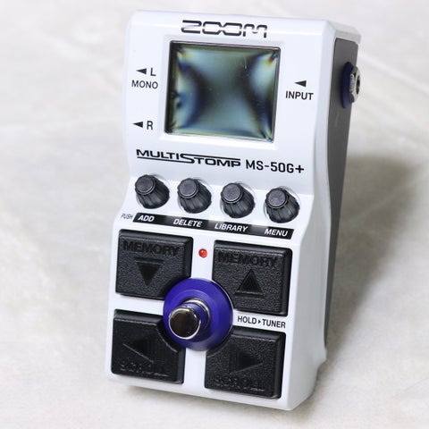 ZOOM ( ズーム ) / MS-50G+ マルチストンプ 中古 中古】ZOOM / MS-50G+ 【梅田店】 | コンパクトタイプ | イシバシ楽器