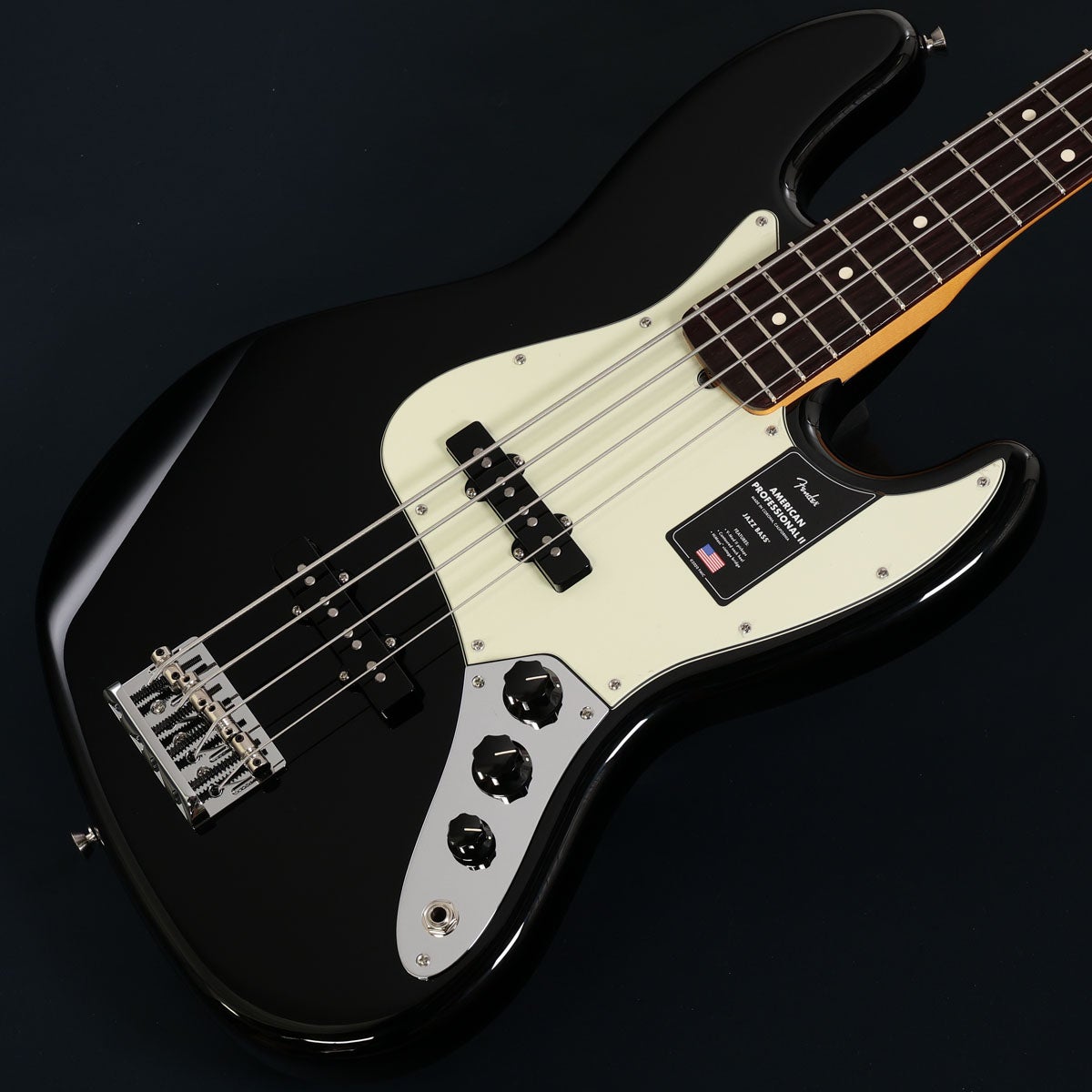 Fender / American Professional II Jazz Bass Rosewood Black [4.10kg