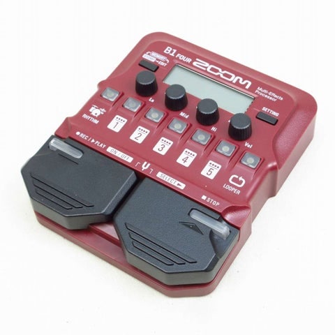 中古】ZOOM / B1 Four Bass Multi-Effects Processor ベース用 マルチ